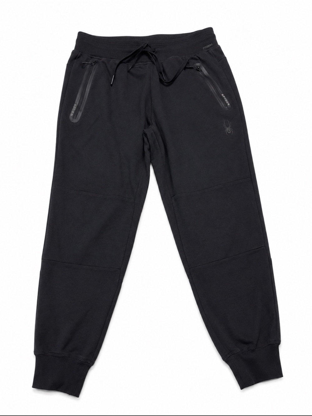 Spyder Active ProWeb Men’s Medium Black Jogger Pants Zipper Pockets